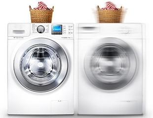 Загрузка стиральной машины - машинка может вибрировать и сдвигаться с места
